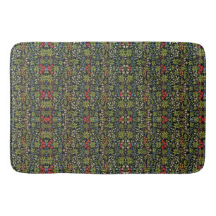 Tapis De Bain William Morris Fleurs Vintages Motif Floral