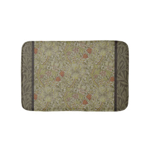 Tapis De Bain William Morris Floral Lys willow art design