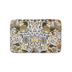 Tapis De Bain William Morris Lodden Fleur florale