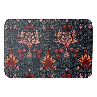 Tapis De Bain William Morris Snakeshead Dark Motif