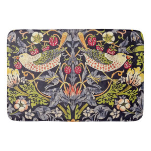 Tapis De Bain William Morris Strawberry Thief Floral Art nouveau