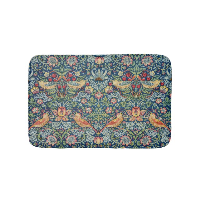 Tapis De Bain William Morris - Thief aux fraises (Devant)