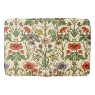 Tapis De Bain William Morris vintage Pimpernel Préraphaélite