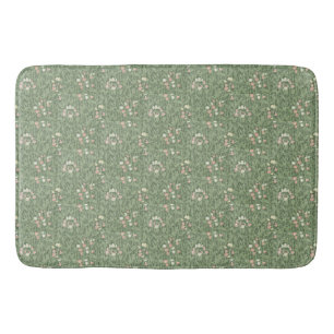 Tapis De Bain William Morris Vintage pois de sueur rose