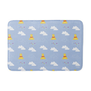 Tapis De Bain Winnie l'Ourson  Motif de la pluie nuageuse