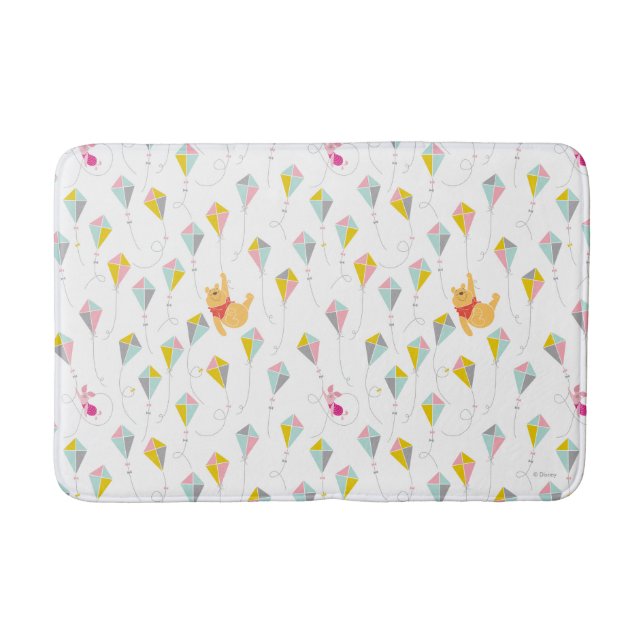 Tapis De Bain Winnie l'Ourson| Motif Pastel Kite (Devant)