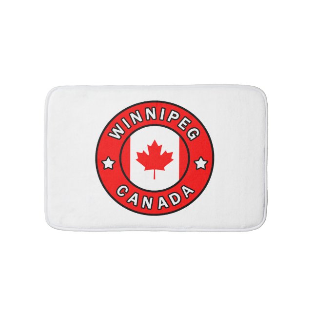 Tapis De Bain Winnipeg Canada (Devant)