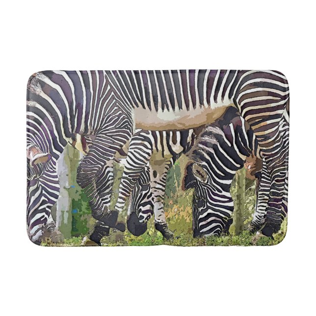 TAPIS DE BAIN ZEBRAS (Devant)