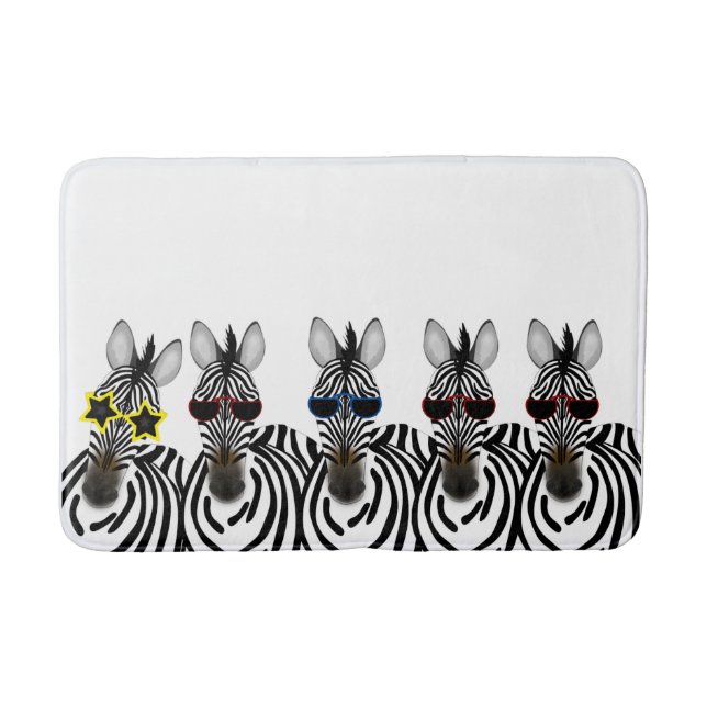 Tapis De Bain Zebras Bathmat (Devant)