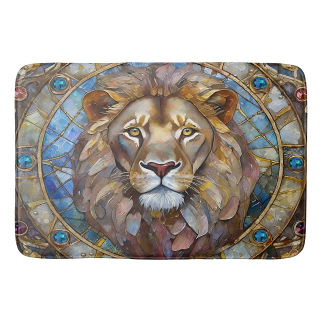Tapis De Bain Zodiaque - Léon le Lion (Devant)