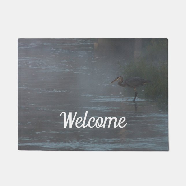 Tapis de bienvenue de la réussite de la pêche (Devant)