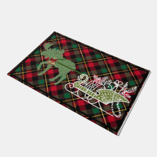 Tapis de bienvenue de l'orignal de Noël