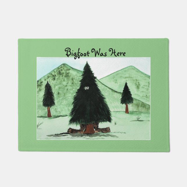 Tapis de bienvenue, gros pied, accueil des invités (Devant)