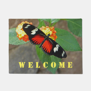TAPIS DE BIENVENUE "PAPILLON"
