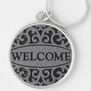 Tapis de bienvenue porte-clés