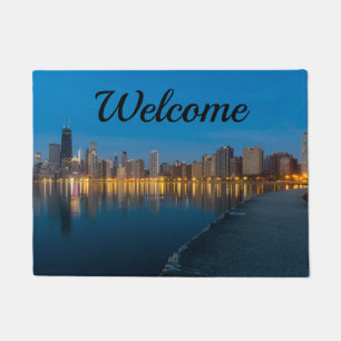 Tapis de bienvenue sur le paysage urbain du nord d