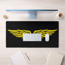 Tapis de bureau à thème Aile d'aigle