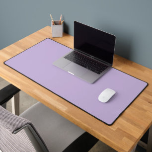 Tapis de bureau à violet doux couleur tendance