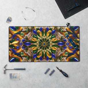 Tapis de bureau aux couleurs du Brésil