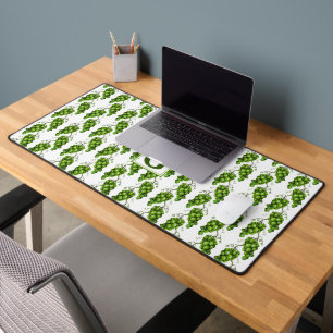 Tapis de bureau aux raisins verts