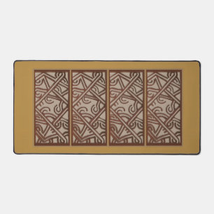 Tapis de bureau avec motif de Nouvelle-Guinée