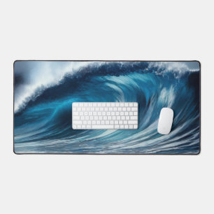 Tapis de bureau Blue Vortex