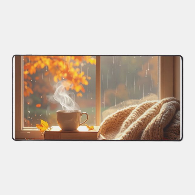 Tapis de bureau Coin de lecture cosy (Recto)