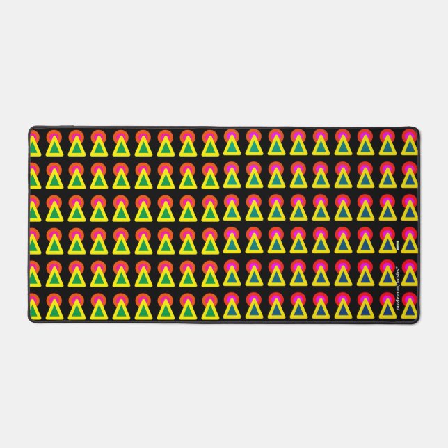 Tapis de bureau coloré (Recto)