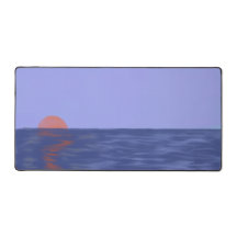 Tapis de bureau Coucher de soleil océanique