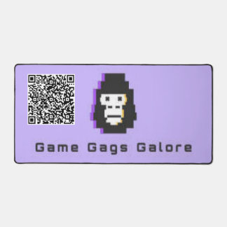 tapis de bureau de jeu gags galor