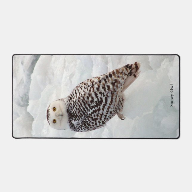 Tapis de bureau de Snowy Owl (Recto)
