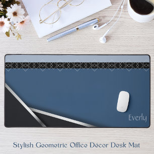 Tapis de bureau décoration de bureau géométrique é