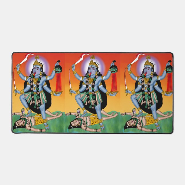 Tapis de bureau Déesse Kali (Recto)