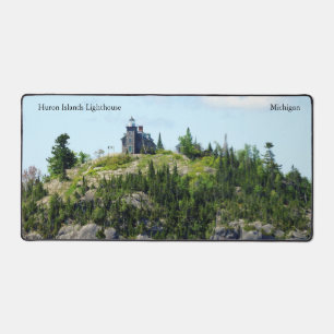 Tapis de bureau du phare Huron Islands