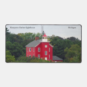 Tapis de bureau du phare Marquette Harbour
