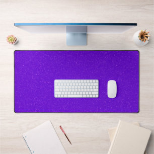 Tapis de bureau en violet électrique personnalisé 
