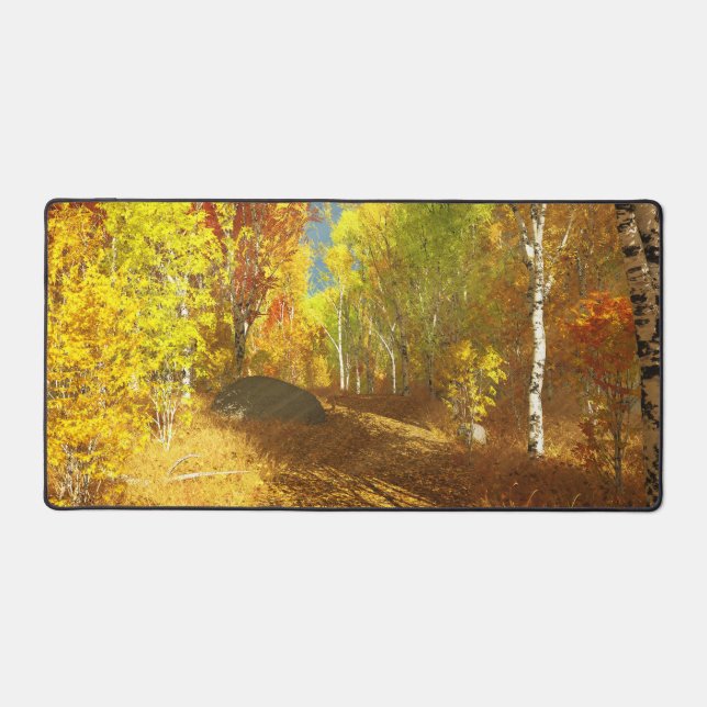 Tapis de bureau Falling Light (Recto)