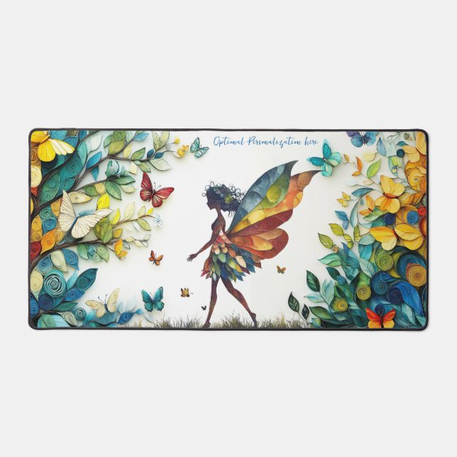 Tapis de bureau Fleurs de Fée (Recto)