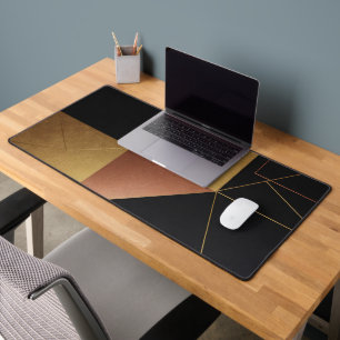 Tapis de bureau Géométrie Reflets d'Or