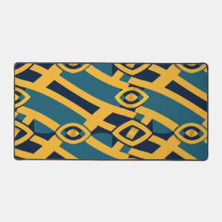 Tapis de bureau géométrique abstrait