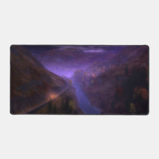 Tapis de bureau Lumières de la maison des Highland
