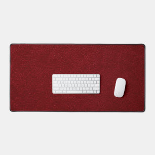 Tapis de bureau Luxueux en Velours Rouge