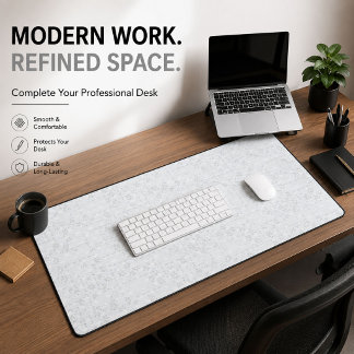 Tapis de bureau moderne pour espace de travail pro