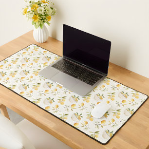 Tapis de bureau motif citron Campagne française