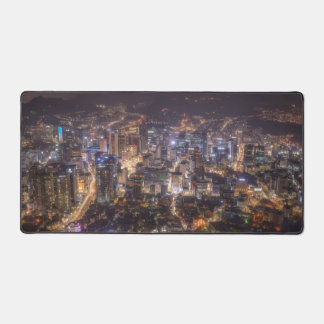 Tapis de bureau Paysage Urbain de Nuit