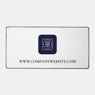 Tapis de bureau personnalisé avec logo pour site w