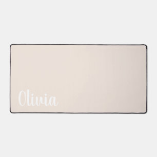 Tapis de bureau personnalisé avec nom   Tapis de s