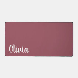 Tapis de bureau personnalisé avec nom Tapis de s