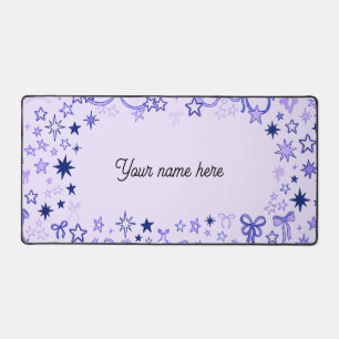 Tapis de bureau personnalisé étoiles de rêve