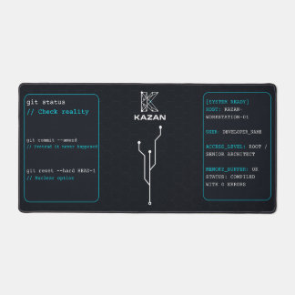 Tapis de bureau pour développeur Cyberpunk sur mes